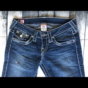 True Religion AUTHENTIC Disco Billy Big T Swarovsk